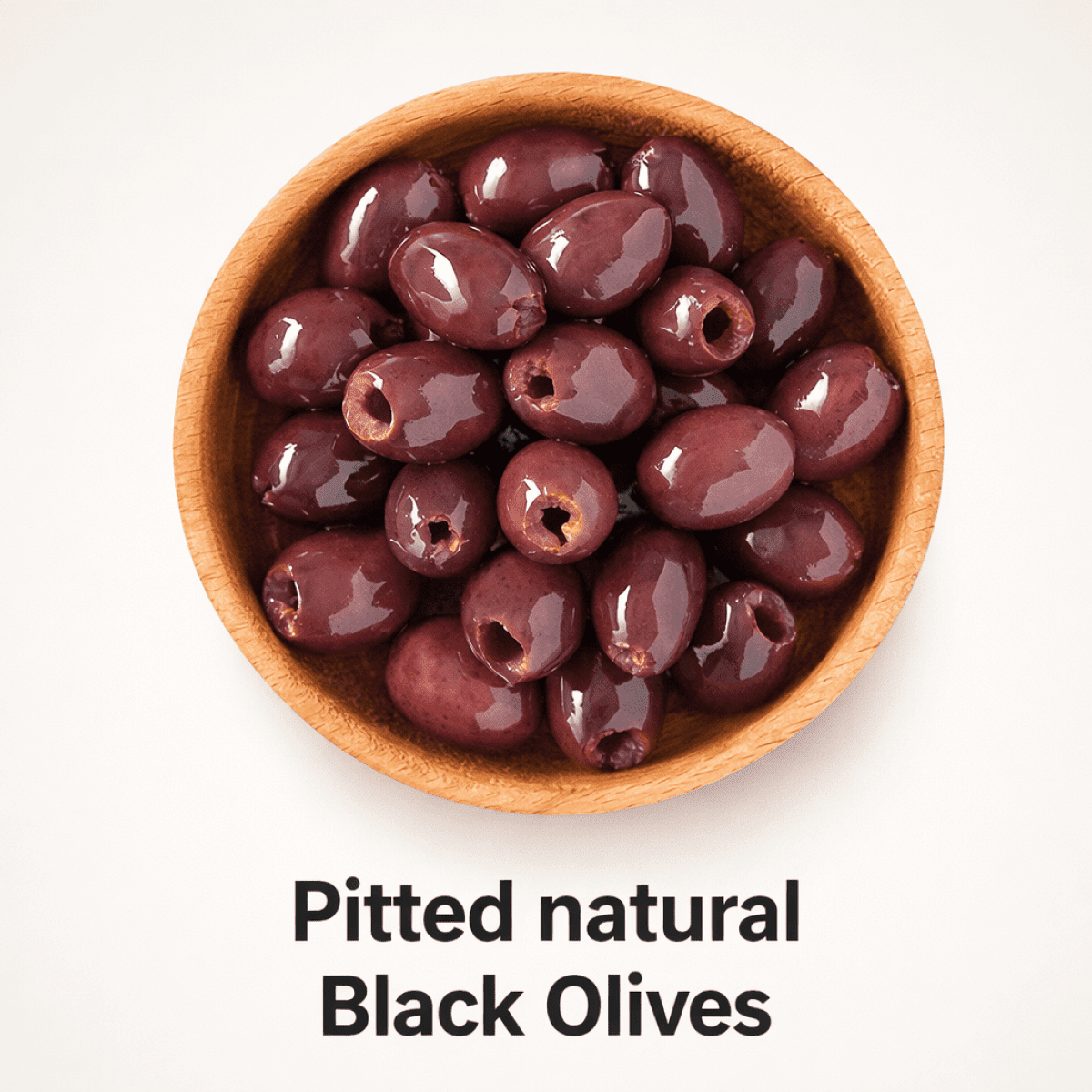 Pitted natural Black Olives         