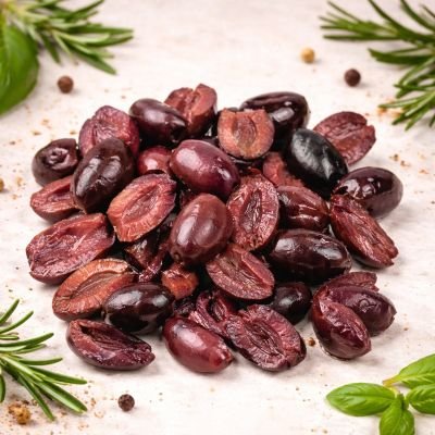 Half kalamata Olives	